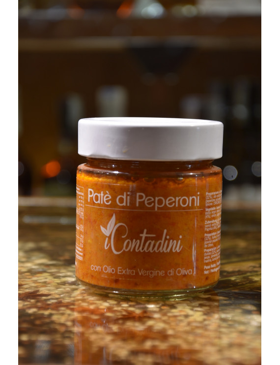 I CONTADINI PATE´ DI PEPERONI 230g