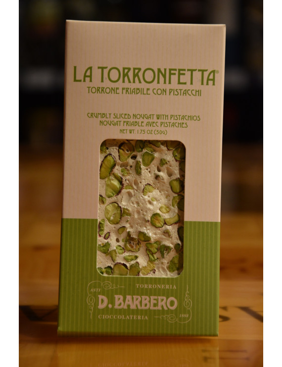 D.BARBERO TORRONE GRAN CRU MORBIDO PISTACCHIO 100g