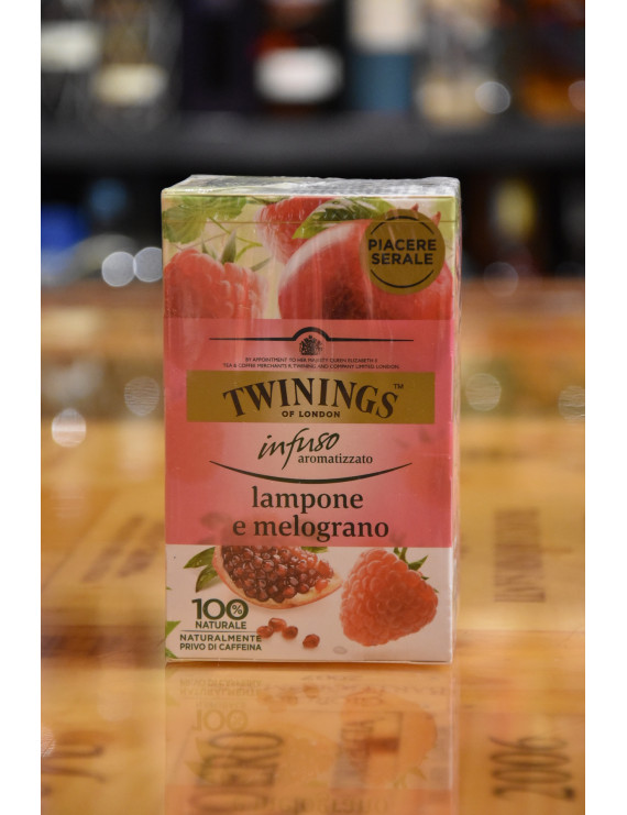 TWININGS INFUSO LAMPONE E MELOGRANO 20 BUSTE