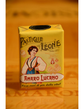 LEONE PASTIGLIE SCATOLINA AMARO LUCANO 30g