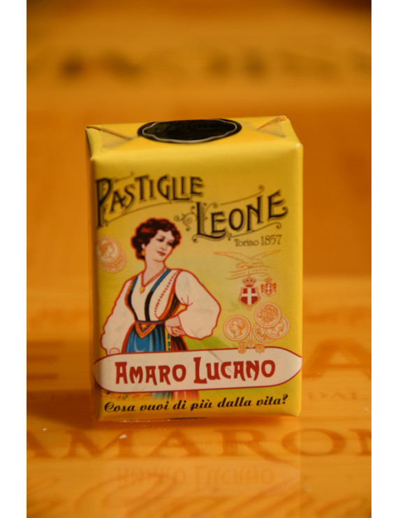 LEONE PASTIGLIE SCATOLINA AMARO LUCANO 30g