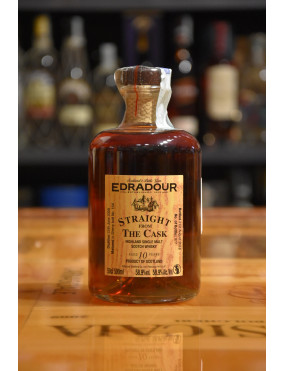 EDRADOUR STRAIGHT FROM THE CASK 2008 10 Y CL.50