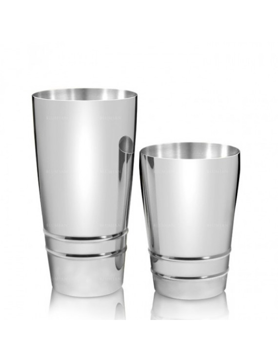 LUMIAN SHAKER BOSTON YOKAI SANTURN 18/28 oz SILVER