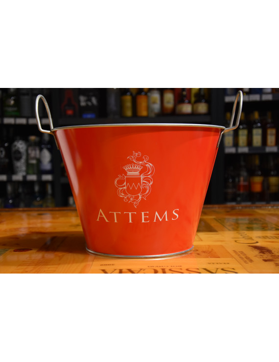 SECCHIELLO ATTEMS ROSSO METALLO