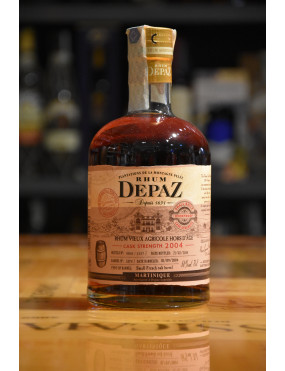 DEPAZ RHUM BRUT DE FUT CASK STENGTH 2004 CL.70