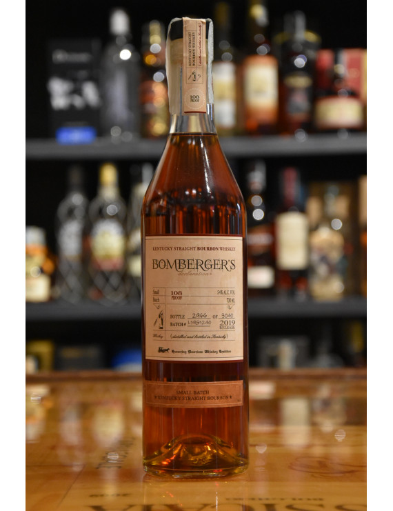 MICHTER´S BOMBERGER´S BOURBON WHISKEY 2019 CL.70