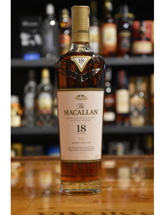 THE MACALLAN 18 Y SHERRY OAK CASK REL 2022 CL.70