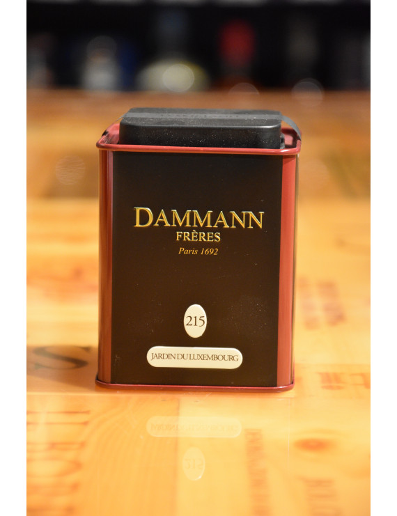 DAMMANN THE NOIR JARDIN DU LUXEMBOURG LATTINA 100g