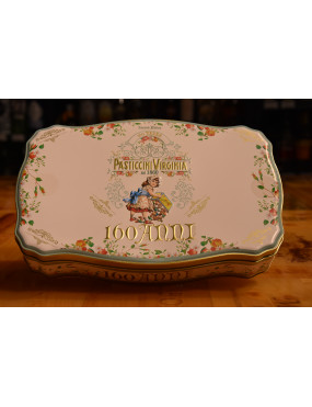 VIRGINIA AMARETTI SCATOLA LATTA 160 ANNI 200g