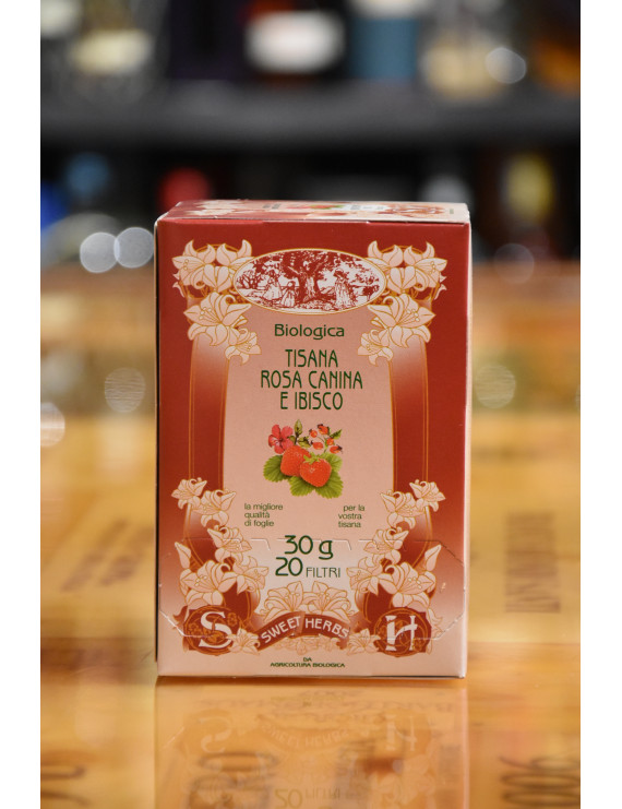 SWEET HERBS TISANA ROSA CANINA E IBISCO 20 FILTR