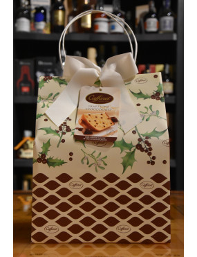 CAFFAREL PANETTONE CIOCCOLATO BORSINA 1000g